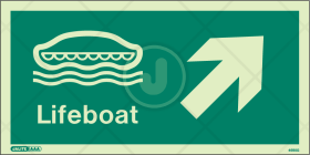 Lifeboat - Up right directional