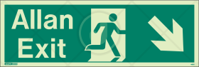 Exit Allan arrow down right