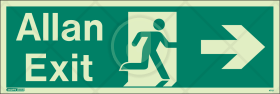 Exit Allan arrow right