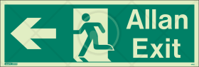 Exit Allan arrow left