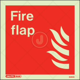 Fire flap