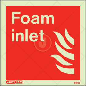 Foam inlet