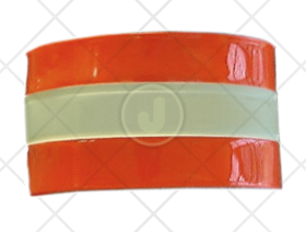 Red High Visibility Armband plain