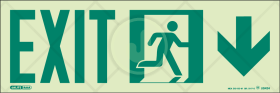 Exit Down, Exit direction Down, Exit go Down
